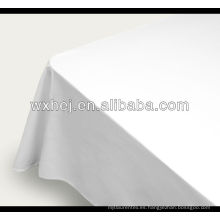 Tela blanca lisa 100% de algodón para sábana en rollo